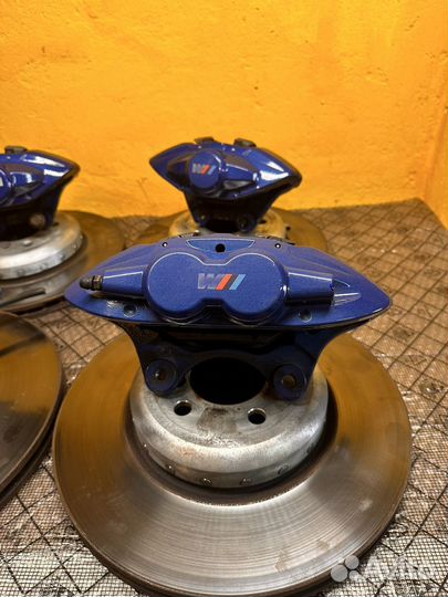 Синие тормоза 370мм Bmw f30 lci