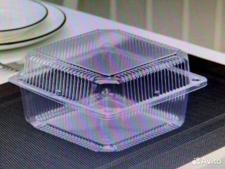 Одноразовые контейнеры с крышкой, пакеты бумажные