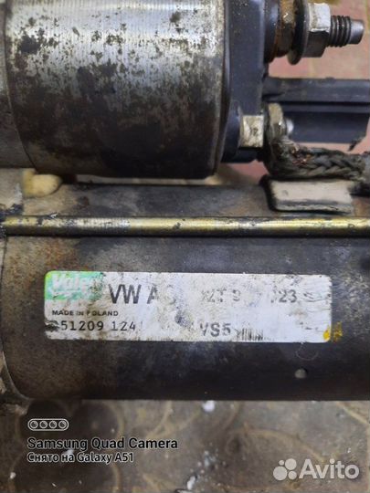 Стартер Skoda Fabia хетчбек 1.4 BXW 2010