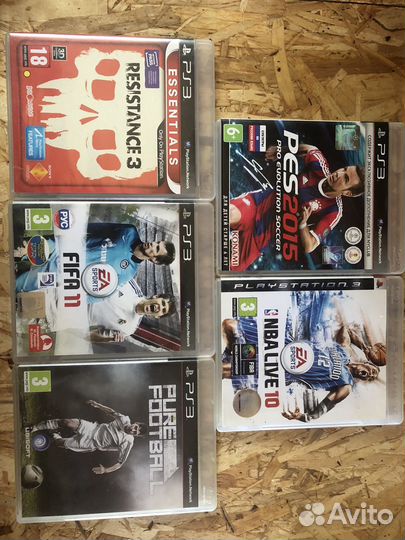 Диски на ps3