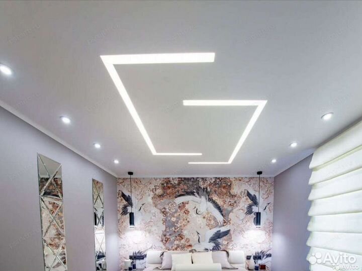 Натяжные потолки