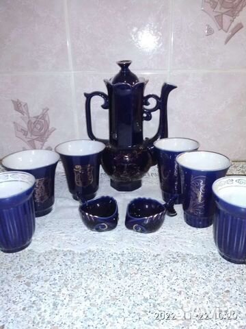 Кобальтовая посуда