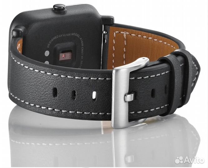 Кожаные и металлич ремешки для Xiaomi Amazfit Bip