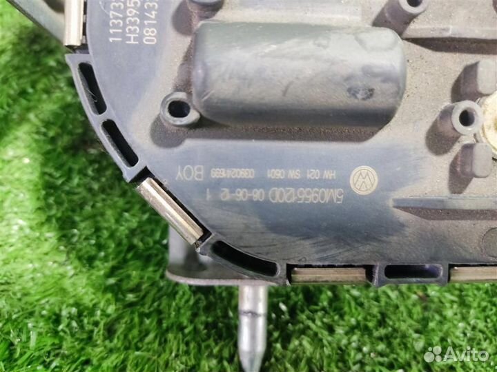 Мотор стеклоочистителя правый volkswagen Golf Plu