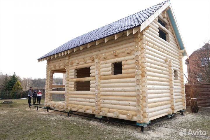 Сруб Дома из бревна