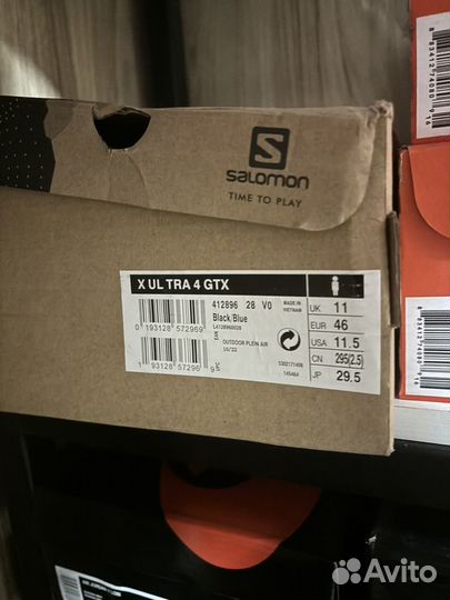 Кроссовки salomon X ultra 4 GTX