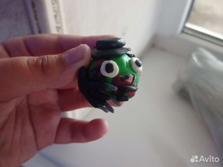 Angry Birds хряки пластилиновые