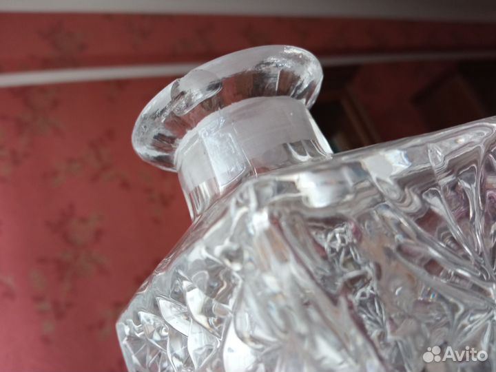 Хрустальный графин штоф