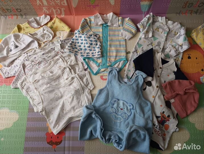 Пакет вещей на мальчика 56-68см
