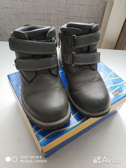 Ботинки детские натуральная кожа демисезонные