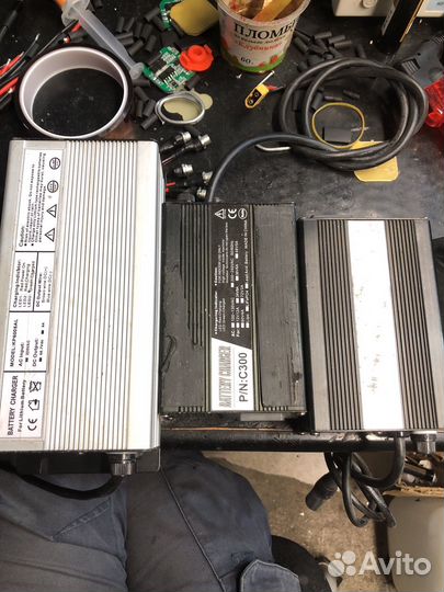 Зарядное устройство 48в, 72в, 60в 3а