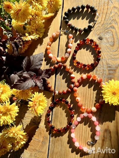Бусы колье ожерелье