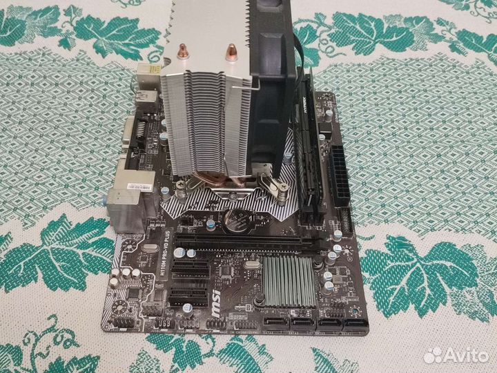 Материнская плата с процессором i7 7700