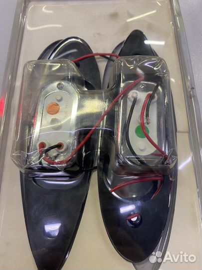 Огни бортовые светодиодные врезные