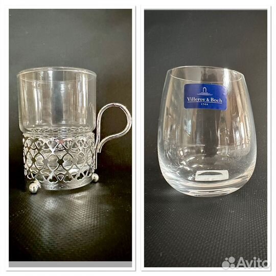 Штоф Galway Crystal, Стакан Queen Anne, Villeroy
