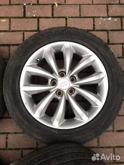 Диски R17 Hyundai 5x114.3 с резиной