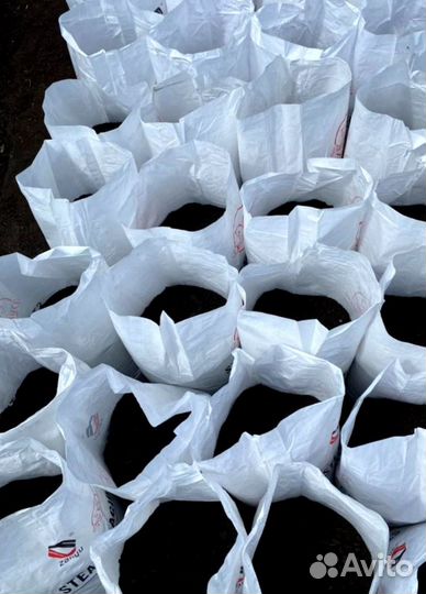 Перегной в мешках