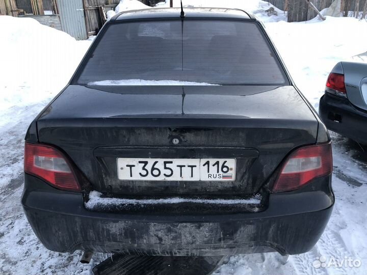 Крышка багажника нексия