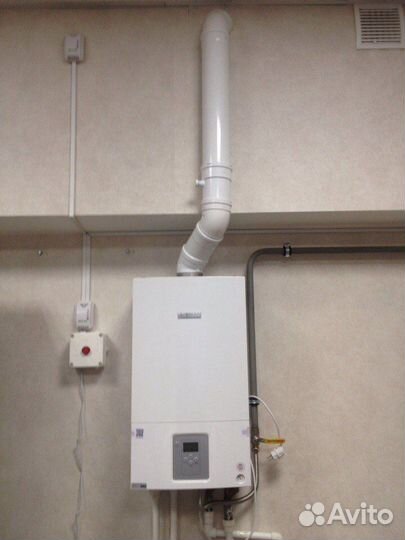 Газовые котлы Bosch 24квт 2 контурный турбо Турция