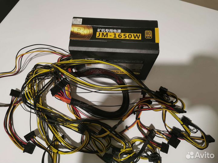 Блок питания 1600 W для майнинга