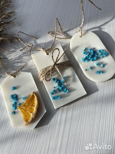 Свечи соевые, аромасаше, подарок