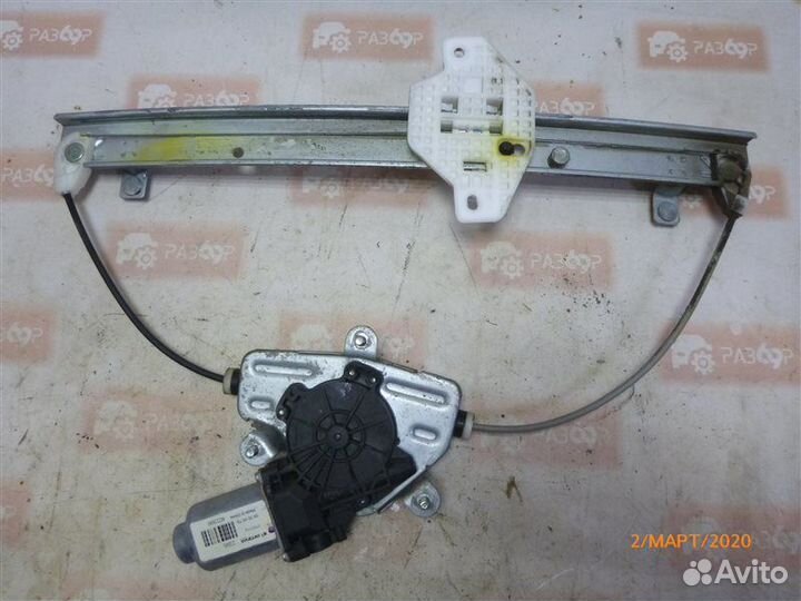 Стеклоподъемник задний левый Kia Rio QB G4FC 2013