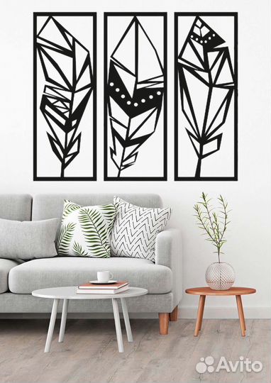 Картина панно из дерева