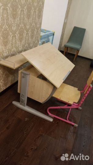 Растущая парта со стулом