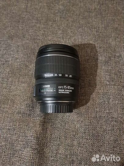 Объектив Canon efs 15 85
