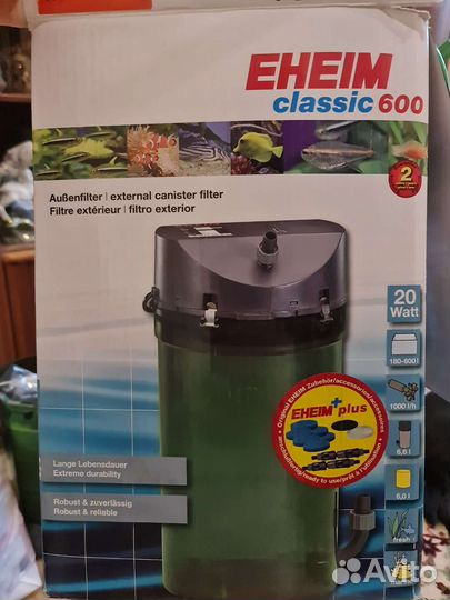 Фильтр внешний eheim 600