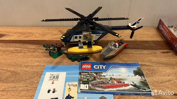 Lego City 60067 вертолет