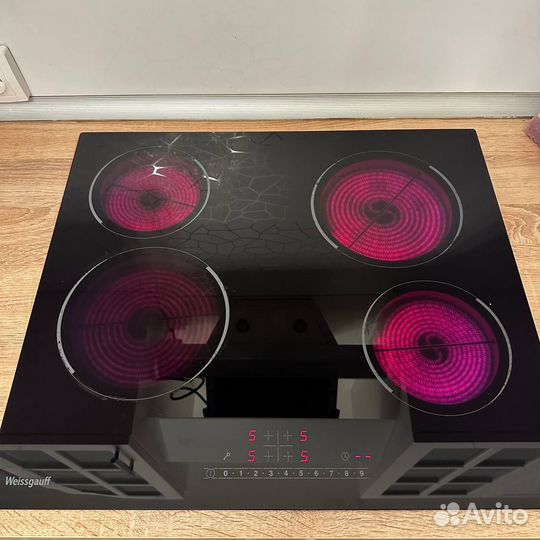 Электрическая варочная панель weissgauff HV 640