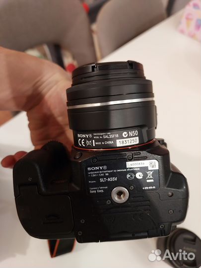 Зеркальный фотоаппарат sony slt a55v