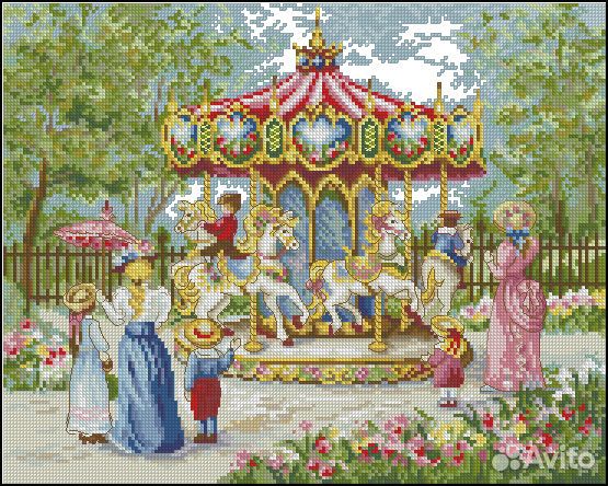 Схемы для вышивки крестом разные. Перенаборы