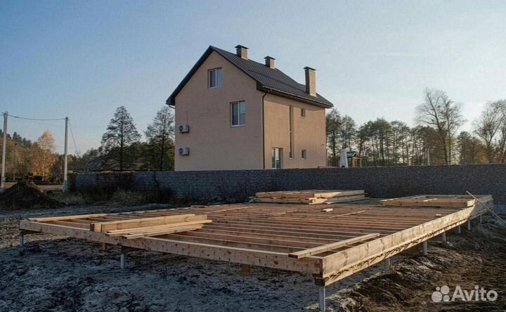 Винтовые сваи / монтаж