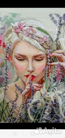 Картина вышитая крестом