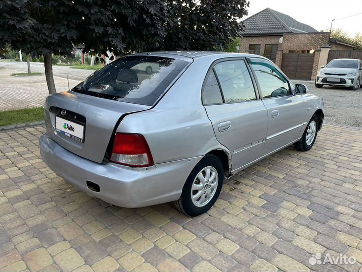 Hyundai Accent 1.5 МТ, 2000, 155 000 км