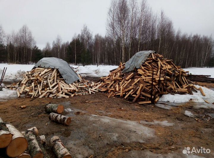 Дрова колотые