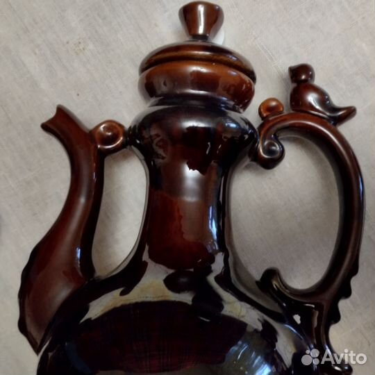 Кофейный сервиз керамика СССР Гжель