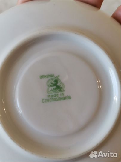 Сервиз кофейный Чехословакия (bohemia)