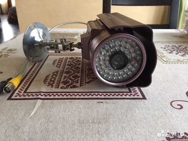 Камера видео наблюдения цветная аналоговая