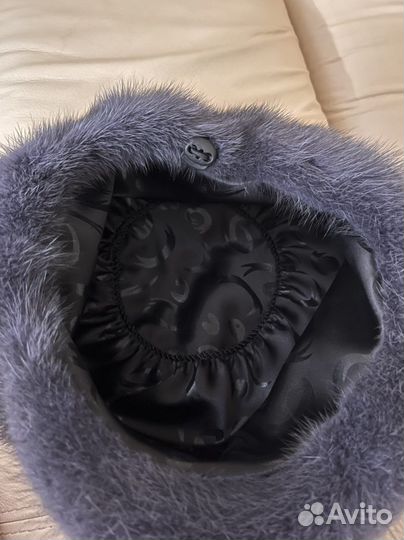 Берет женский из норки