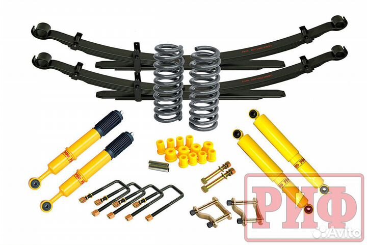 Лифт-комплект риф Toyota Hilux 2015+ лифт 45 мм же