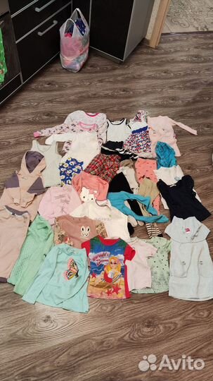 Вещи пакетом на девочку 92 98