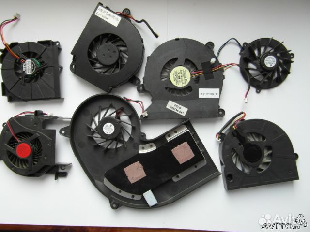 Вентиляторы для систем охлаждения ноутбуков