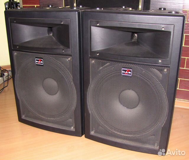 Колонки DAS по 300-600W 2ш 15