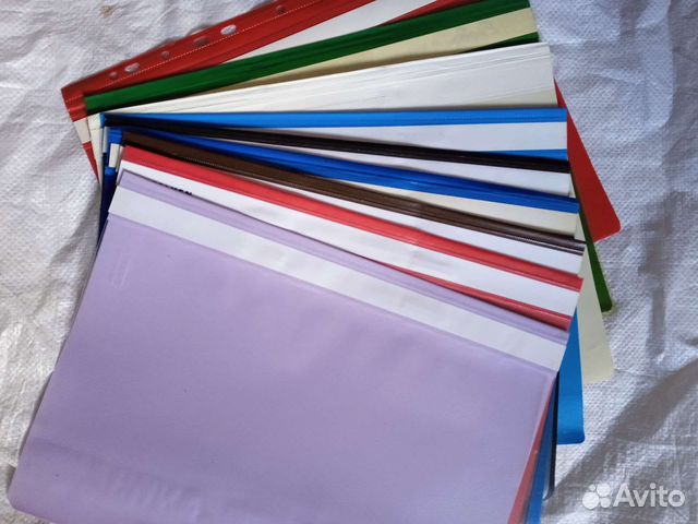 Папка - скоросшиватель А4 разноцветный