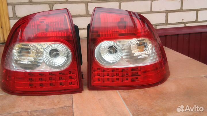 Задние фонари priora 2 диодные