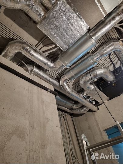 Монтаж системы вентиляции для дома квартиры офиса