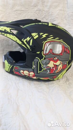 Шлем для мотокросса, эндуро шлем, мотошлем